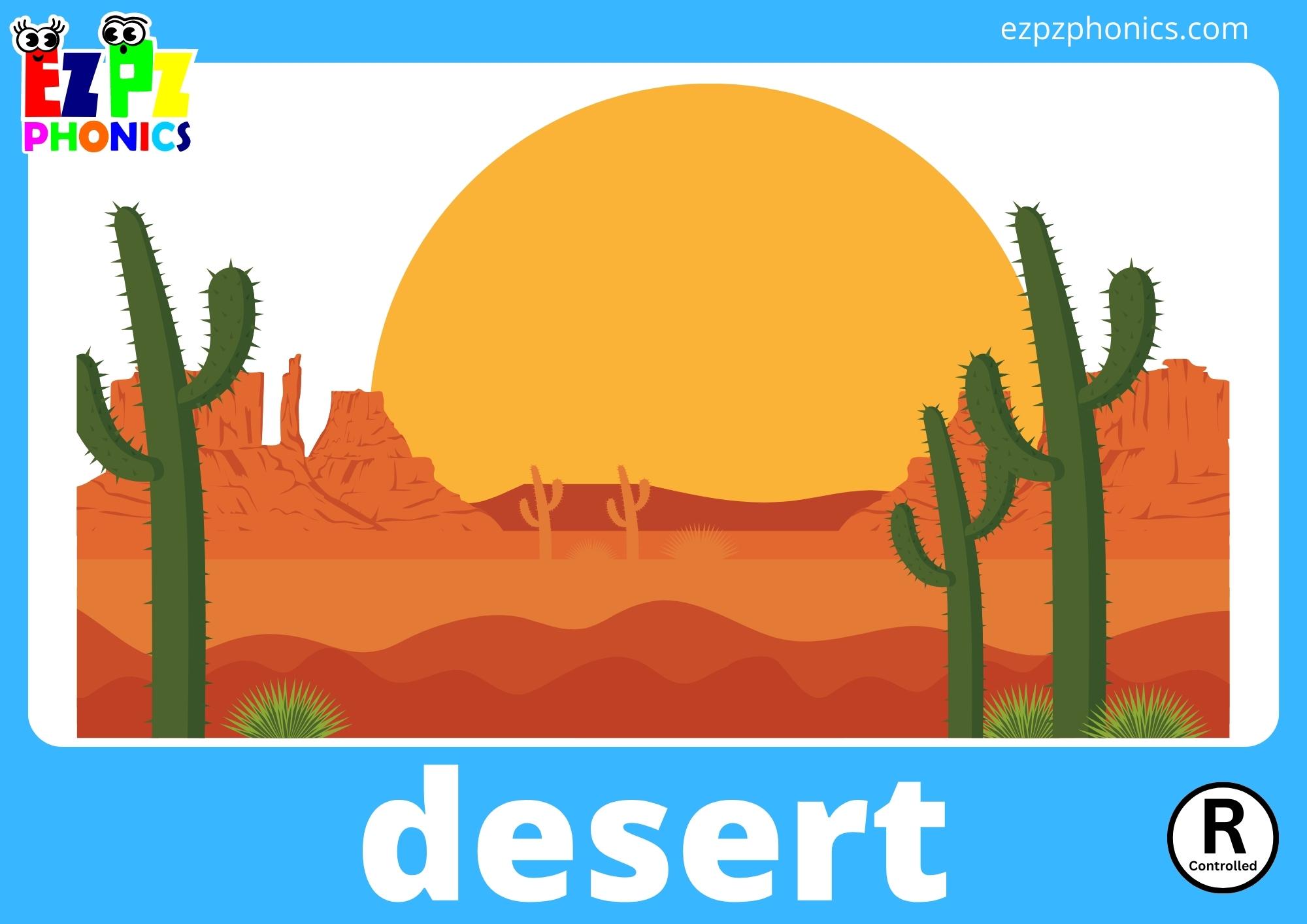 er Two Syllable R-Controlled Two Syllable Words Phonics Flashcards with Images and Words Free Printable PDF or View Online For Homeschool Parents and Teachers to Teach Kindergarten and Preschool Children